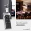 Homematic IP Smart Home Keypad, Codeschloss für die Haustür mit App-Funktion, Öffnen und Schließen mit Zahlencode, Erweiterung für Homematic IP Türschlossantrieb, 156424A0