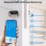 WELOCK SECBN51 Fingerabdruck Schloss mit App, RFID-Karte Transponder und WiFi, Fingerabdruck Türschloss Haustür für Türen von 30-70mm, Schlüssellose Türschloss Fingerprint IP65