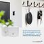 Homematic IP Smart Home Starter Set Mini Zutritt, elektronisches Türschloss, Smart Lock nachrüstbar ohne Umbau, steuerbar per App, Alexa & Google Assistant, 161228A1