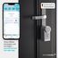 Homematic IP Smart Home Türschlossantrieb, silber, elektronisches Türschloss, Smart Lock nachrüstbar ohne Umbau, Türöffner steuerbar per App, Alexa & Google Assistant, 160556A0