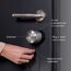 Nuki Smart Lock Pro mit Bluetooth, WLAN & Matter, für mühelose Integration ins Smart Home, elektronisches Türschloss ermöglicht Tür aus der Ferne zu sperren, einfach zum Nachrüsten ohne Zylindertausch