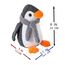 Forecronic Niedliche Türstopper - Dekorative Pinguin Beschwert Innenraum Türstopper für Haus und Büro - Stoff Gefüllte Tier Boden Dekorativ