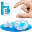 SilverRack® Türstopper Türklinkenpuffer Transparent [10 Stück] - Wandpuffer als perfekter Schutz für Wand und Tür - Türpuffer Wandschutz als Türstopper für Türklinken und Fenster