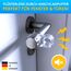 SilverRack® Türstopper Türklinkenpuffer 8-Form Transparent [18 Stück] - Wandpuffer als perfekter Schutz für Wand und Tür - Türpuffer Wandschutz als Türstopper für Türklinken und Fenster
