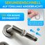 SilverRack® Türstopper Türklinkenpuffer Transparent [6 Stück] - Wandpuffer als perfekter Schutz für Wand und Tür - Türpuffer Wandschutz als Türstopper für Türklinken und Fenster