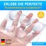 SilverRack® Türstopper Wand selbstklebend 40mm Transparent [12 Stück] - Wandpuffer als Schutz für Wand und Tür - Türpuffer Wandschutz als Türstopper für Türklinken gegen Türanschlag