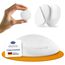 Bummsinchen Türstopper Wand Weiß selbstklebend [10 Stück] - Ø 40 mm - kleiner Wandpuffer für Wandschutz - Türpuffer Wand für Türanschlag, Türgriffschutz, Türklinken Stopper