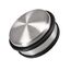 1 x Türstopper 1,2 kg Boden schwer VonBueren | ca. 10,5 x 5 cm | Tür Stopper aus Edelstahl/Metall | door stopper