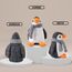Forecronic Niedliche Türstopper - Dekorative Pinguin Beschwert Innenraum Türstopper für Haus und Büro - Stoff Gefüllte Tier Boden Dekorativ