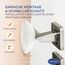 Bummsinchen Türstopper Wand Weiß selbstklebend [10 Stück] - Ø 40 mm - kleiner Wandpuffer für Wandschutz - Türpuffer Wand für Türanschlag, Türgriffschutz, Türklinken Stopper