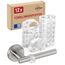 LouMaxx Türklinkenpuffer 12er Set transparente Türstopper Klinke als Türschutz und Wandschutz für Türgriff und Fensterklinke, Türpuffer schützt Wände und Möbel vor Macken und Kratzern
