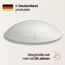 Bumms Türstopper für Boden und Wand Weiß selbstklebend ohne bohren [10 Stück] - Ø 60 mm - Wandpuffer für Wandschutz aus Gummi - Türpuffer für Türanschlag, Türgriffschutz bei Wänden