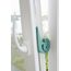WENKO Türstopper und Fensterstopper Multi-Stop® Mint - Klemmschutz, Kunststoff (TPR), 11.8 x 7.7 x 2.5 cm, Minzgrün