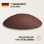 Bumms Türstopper für Boden und Wand Braun selbstklebend ohne bohren [10 Stück] - Ø 60 mm - Wandpuffer für Wandschutz aus Gummi - Türpuffer für Türanschlag, Türgriffschutz bei Wänden