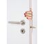 WENKO Türstopper und Fensterstopper Multi-Stop® Beige - Klemmschutz, Kunststoff (TPR), 11.8 x 7.7 x 2.5 cm, Beige