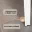 Bumms Türstopper für Boden und Wand Beige selbstklebend ohne bohren [4 Stück] - Ø 60 mm - Wandpuffer für Wandschutz aus Gummi - Türpuffer für Türanschlag, Türgriffschutz bei Wänden