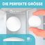 Strongest Home Wand-Türgriff-Stopper 4cm 7-teiliges Set mit weißem Silikon-Türknauf, runde Wandschutzplatte, Wandschutz für Türgriff, selbstklebend