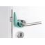 WENKO Türstopper und Fensterstopper Multi-Stop® Mint - Klemmschutz, Kunststoff (TPR), 11.8 x 7.7 x 2.5 cm, Minzgrün