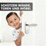 shinfly 6er Set Türstopper Klinke, Transparente PVC Türklinkenpuffer, Hochelastische Door Stopper, Wände und Türgriff Schutz, Ø18mm, Geeignet für Ø17mm-Ø20mm Türgriffe