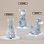 Forecronic Niedlicher Türstopper, dekorativer Türstopper für Zuhause und Büro, gewichteter Türstopper in Tierform, dekorativer Türstopper aus Stoff, Ziege