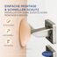 homeXpert Türstopper Wand Beige selbstklebend [10 Stück] - Ø 40 mm - kleiner Wandpuffer für Wandschutz - Türpuffer Wand für Türanschlag, Türgriffschutz, Türklinken Stopper