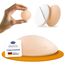 homeXpert Türstopper Wand Beige selbstklebend [10 Stück] - Ø 40 mm - kleiner Wandpuffer für Wandschutz - Türpuffer Wand für Türanschlag, Türgriffschutz, Türklinken Stopper
