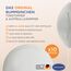 homeXpert Türstopper Wand Grau selbstklebend [10 Stück] - Ø 40 mm - kleiner Wandpuffer für Wandschutz - Türpuffer Wand für Türanschlag, Türgriffschutz, Türklinken Stopper