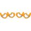 Stoppy, Stoppi, Fensterstopper, Türstopper, Türkeil, Türhaken, Fensterklammer, 4er Set (erhältlich in 14 Farben) (orange)