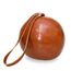 TOPANBIETER 999 Dekorativer Türstopper PU Lederball mit Schlaufe Türhalter Fensterpuffer Bodenstopper Tür Stopper (PU Lederball mit Schlaufe)