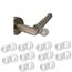 HOPS Türstopper klinke Türklinkenpuffer Türklinken stopper, 5er-10er-15er-20er Set, türgriff stopper, türgriff schutz, türstopper türklinke, türstopper griff, türklinkenpuffer transparent