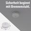 Brennenstuhl Rauchmelder Set, 6X RM C 9010 mit austauschbarer Batterie (geprüft nach EN 14604, durchdringendes Alarmsignal) weiß