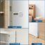 shinfly Türstopper Wand Selbstklebend - 18 stück Wandtürstopper, 40x9 mm -wandschutz, Door stopper Türen und Wände, Türstopper Wand selbstklebend für Schlafzimmer und Küche (transparent)