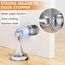 Magnetischer Türstopper – 2 Stück, Edelstahl, Modern, Wandmontage, Bodenmontage