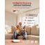 X-Sense Smart Rauchmelder WLAN mit Magnethalterung, vernetzter Feuermelder mit Basisstation SBS50, App-Funktion, Home-Assistant-kompatibel, austauschbare Batterie, XS0D-MR61