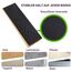 4er Pack Holz-Türstopper - Fester Türstopper boden - Türstoppers rutschfest für alle Böden - Holzkeile für alle Arten von Türen - Jeder Türkeile 0,6 Zoll dick, 4,7 Zoll lang mit Gummi - Door Stopper