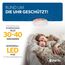 UNITEC Rauchwarnmelder mit Magnethalterung, Montage ohne Werkzeug und Bohren, mit starken 3M Klebepads für sicheren Halt, mit LED-Funktionsanzeige, Alarm bei Rauchentwicklung mit 85 dB