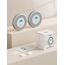 X-Sense XP0A-iR Rauch und CO Melder mit Sprachalarm und Standortansage, WLAN Kombinierter Rauch- und Kohlenmonoxidmelder für 17 festlegbare Räume，kompatibel mit der X-Sense Home Security-App, 2er Set