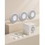 X-Sense Smarter Rauchmelder WLAN mit Sprachausgabe und 17 Standorten, Feuermelder, Rauchmelder vernetzt, 33 mm, SBS50 Basisstation erforderlich, XS0B-MR, 3 Stück