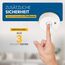 UNITEC Rauchwarnmelder mit Magnethalterung, Montage ohne Werkzeug und Bohren, mit starken 3M Klebepads für sicheren Halt, mit LED-Funktionsanzeige, Alarm bei Rauchentwicklung mit 85 dB