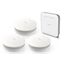 Bosch Smart Home Warnung bei Feuer-Set, 3x Rauchmelder II, 1x Controller II