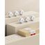 X-Sense Smart Rauchmelder XS01-M ohne SBS50 Basisstation, Zertifiziert nach EN 14604, Funkrauchmelder mit WLAN, vernetzbarer Feuermelder, kompatibel mit der X-Sense Home Security App, XS01-M, 6 Stück