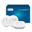 Homematic IP Access Point 2 + 2X Rauchwarnmelder mit Q-Label, Rauchmelder alarmiert lokal über die Sirene und per Push-Benachrichtigung in der Smartphone-App, integrierte LED-Notbeleuchtung