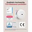 X-Sense Smart Rauchmelder XS01-M ohne SBS50 Basisstation, Zertifiziert nach EN 14604, Funkrauchmelder mit WLAN, vernetzbarer Feuermelder, kompatibel mit der X-Sense Home Security App, XS01-M, 3 Stück