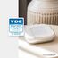Homematic IP Access Point 2 + 2X Rauchwarnmelder mit Q-Label, Rauchmelder alarmiert lokal über die Sirene und per Push-Benachrichtigung in der Smartphone-App, integrierte LED-Notbeleuchtung