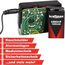 kraftmax 3X 9V Block Lithium Hochleistungs- Longlife Batterien für Rauchmelder/Feuermelder - 10 Jahre Batterie Lebensdauer