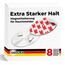 Rauchmelder Magnethalter 8er Set mit extra starken Klebepads - ohne Bohren und Schrauben - Magnethalterung geeignet für alle gängigen Rauchmelder und Feuermelder - Selbstklebende Befestigung
