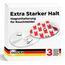Rauchmelder Magnethalter 3er Set mit extra starken Klebepads - ohne Bohren und Schrauben - Magnethalterung geeignet für alle gängigen Rauchmelder und Feuermelder - Selbstklebende Befestigung