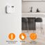 Smartwares CO-Melder - 10-Jahres-Batterie - LED-Bildschirm & Anzeige - Testknopf - FGA-13091
