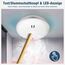 DAYTECH Rauchmelder 10 Jahre Batterie mit Magnethalterung – 1 Stück TÜV-zertifizierte Rauchwarnmelder mit 85 dB Alarm & Test/Stummschaltknopf – Für Schlafzimmer, Küche, Kinderzimmer(Weiß-1er)