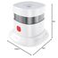 Heiman Mini Rauchmelder – 10 Jahre Batterielaufzeit, EN 14604, DBI Zertifiziert, 85 dB Alarm, Red Dot Design Award, Feuermelder, Rauchwarnmelder mit fotoelektrischem Sensor, 1 Stück